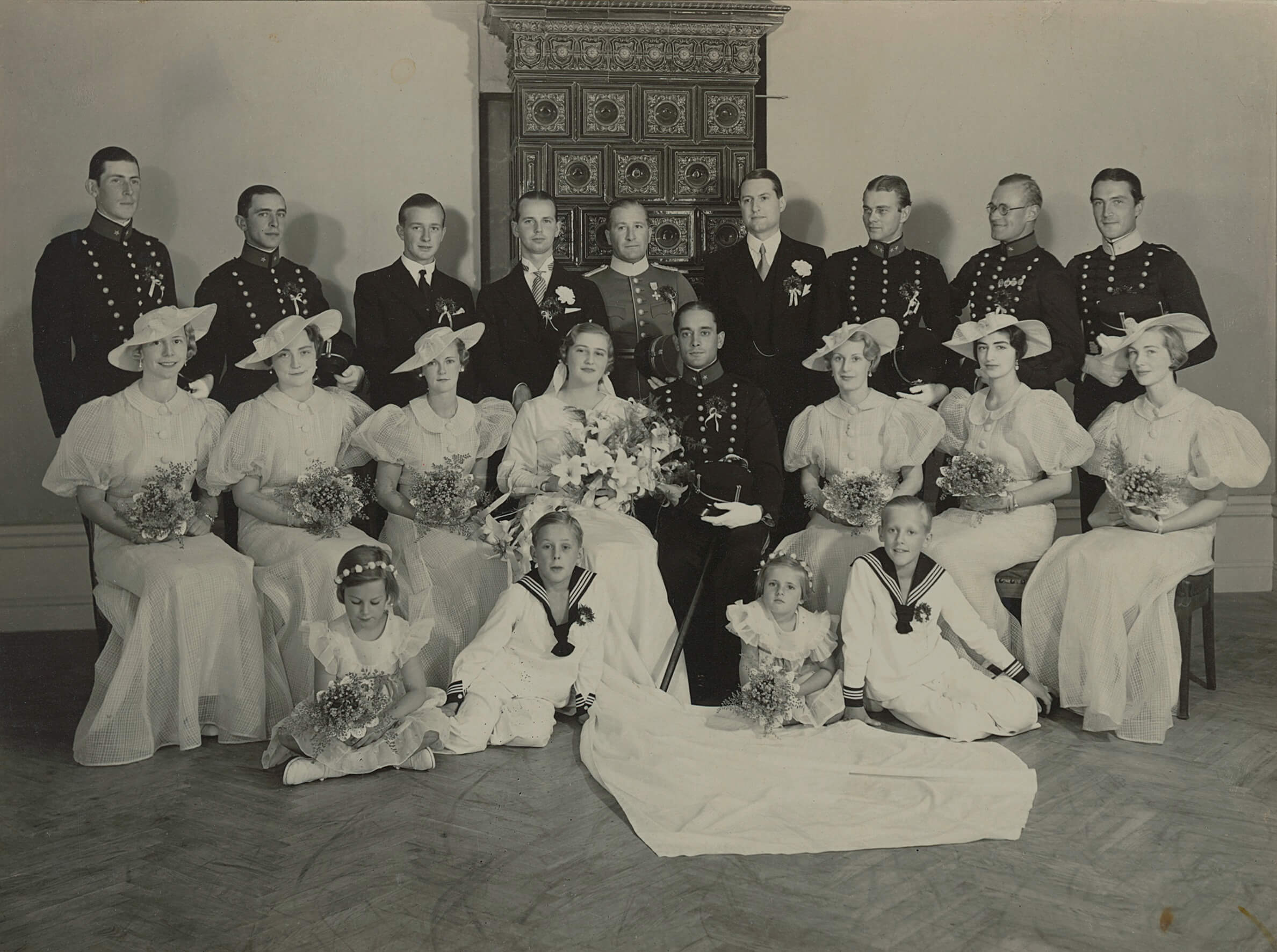 Bröllopsfoto Adrienne Gullberg och Olof Henry Strand.