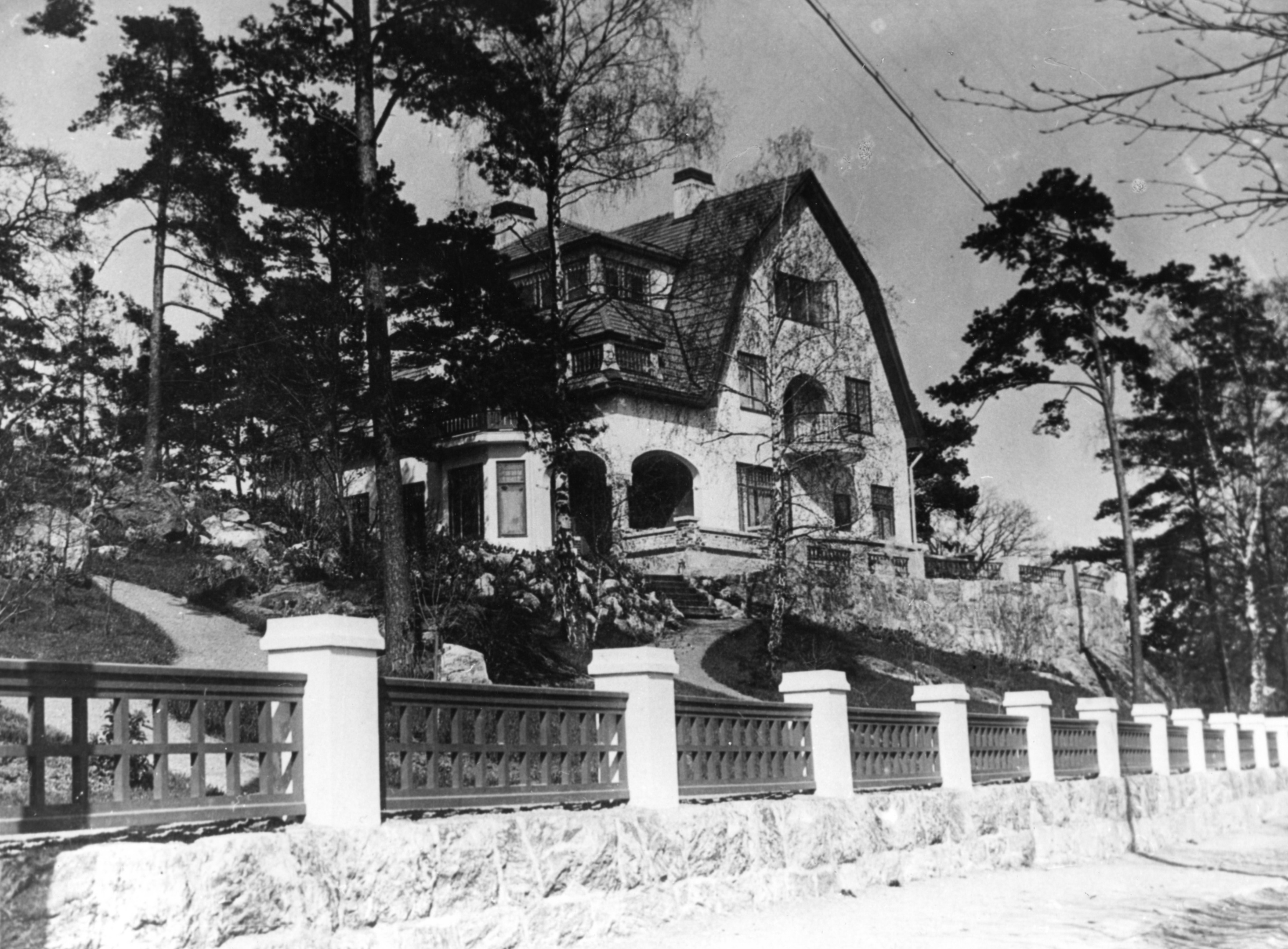 Villa Bergtomta på Lidingö 1920-tal.