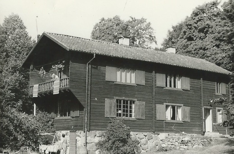 Mery och Kurts Rossells sommarbostad Sippola.
