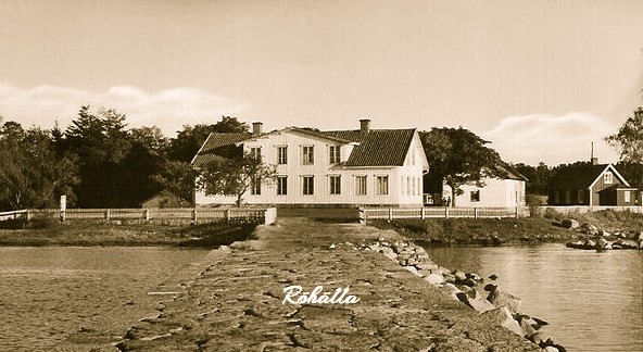 Röhälla gård, Sven Johansson och Maria Isberg föräldrar till P-A Johansson nedan. Inköpt 1795 av Nils Isberg.