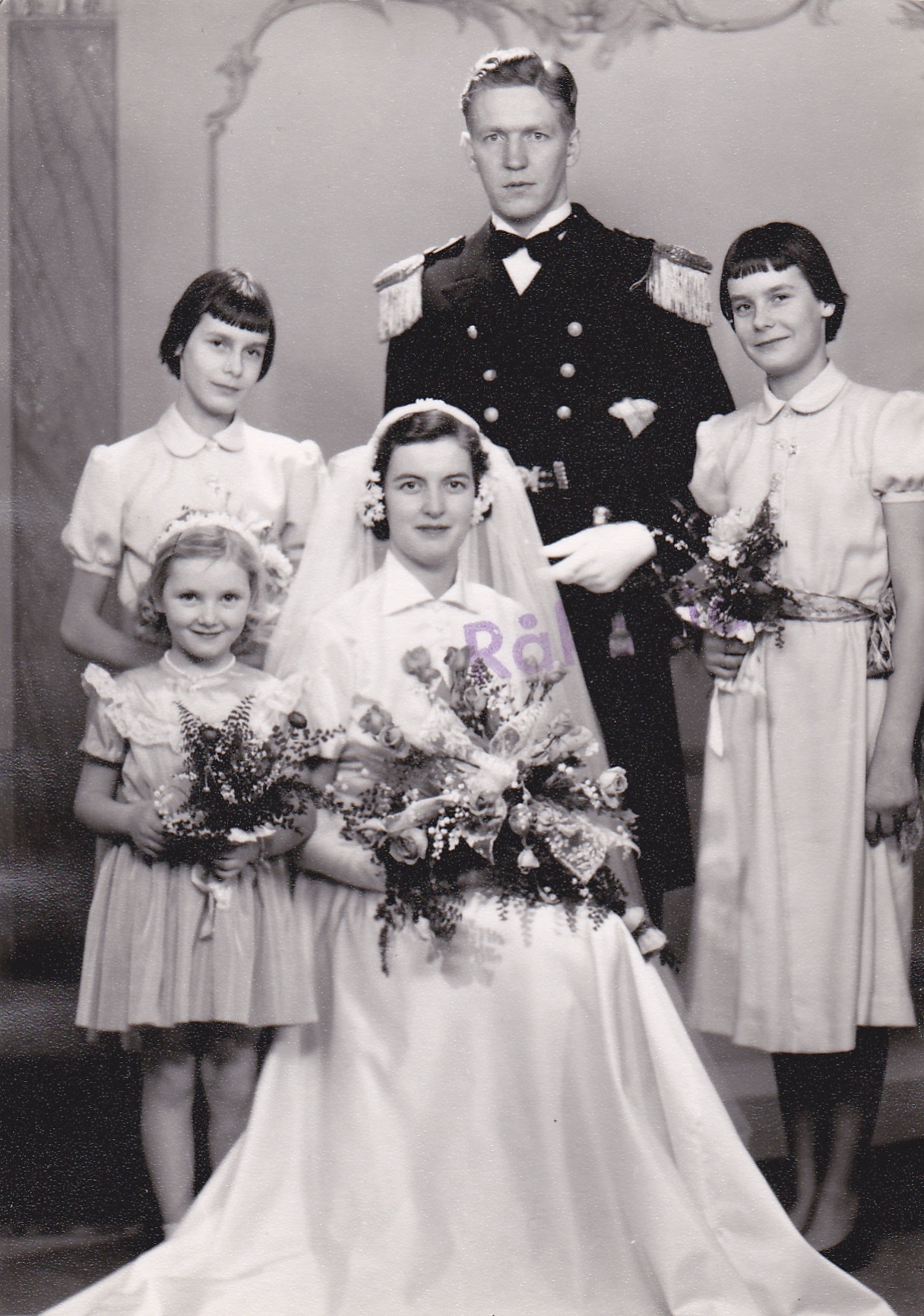 Britas son i första äktenskapet Björn Scholander, gift med Birgitta Lundberg.