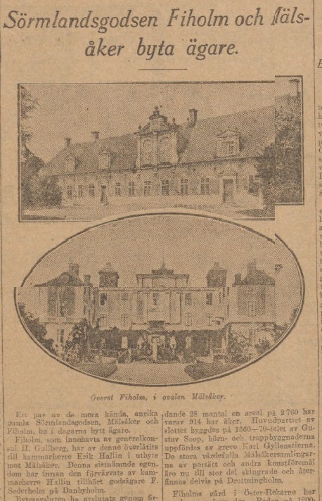 Lantbostaden Mälsåker.