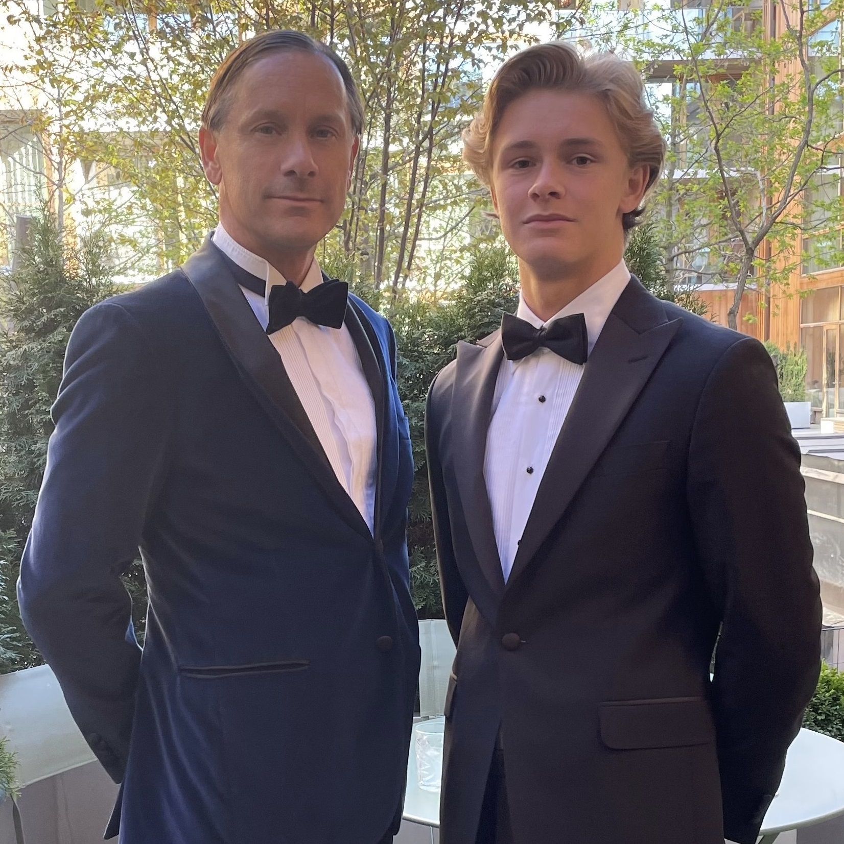 Fredrik och Herman Thernström-Strand.